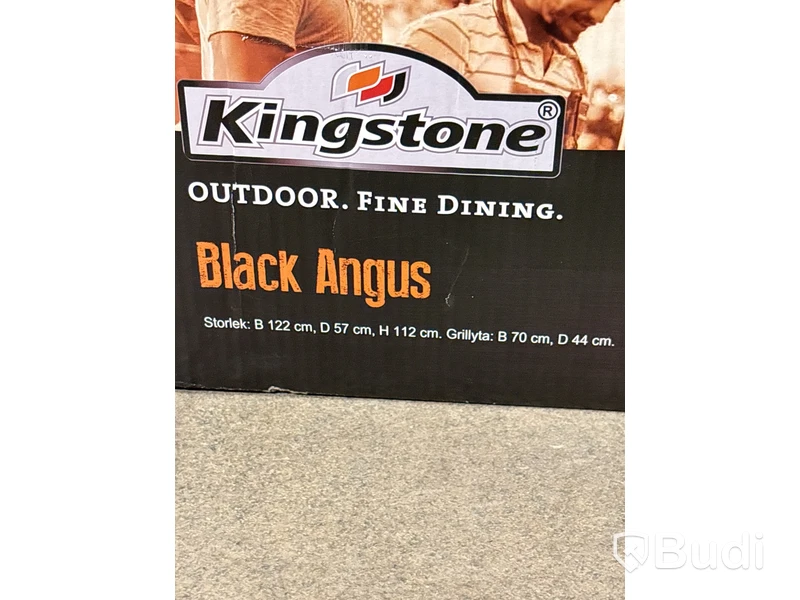 GRILLVAGN KINGSTONE BLACK ANGUS 71CM