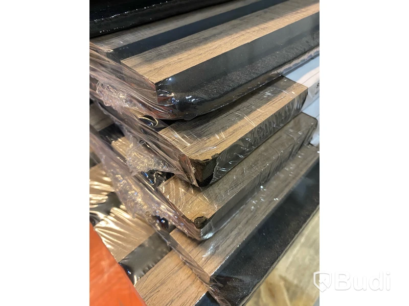 7 st. AKUSTIKPANEL B!DESIGN SVENDBORG VALNÖT 2400X520X18MM