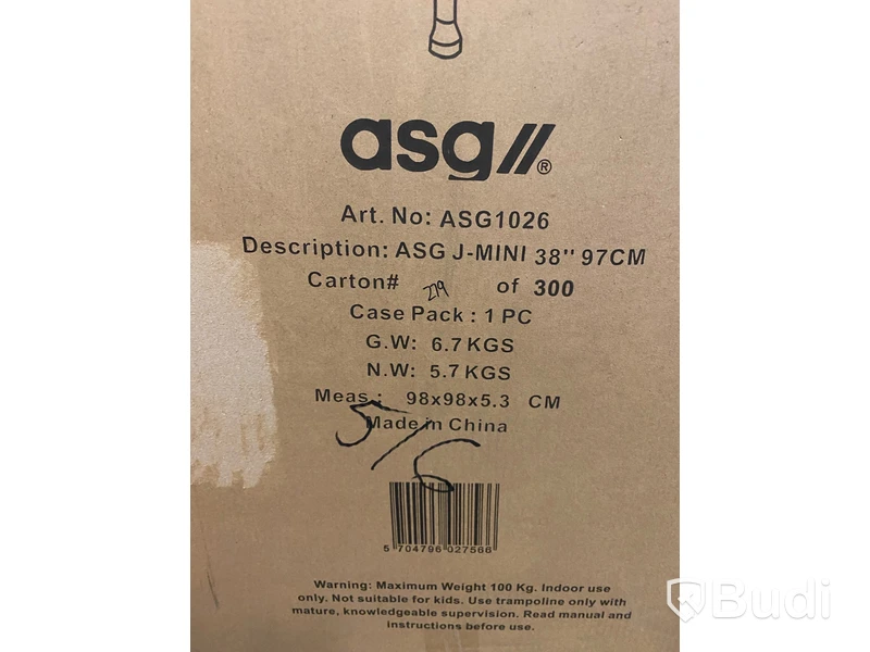 Studsmatta ASG J-Mini 38 Fitness