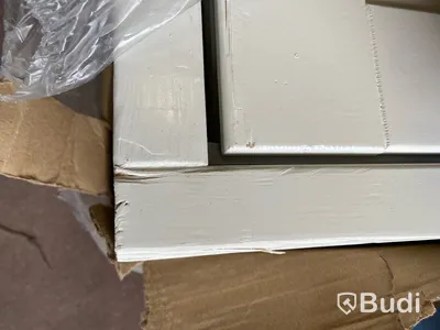 ALTANDÖRR SOLID ELEMENTS VHED 3-GLAS TRÄ VIT, 9X21, VÄNSTER