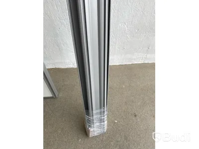 SKJUTDÖRR 1530X2355MM VIT 2-PACK