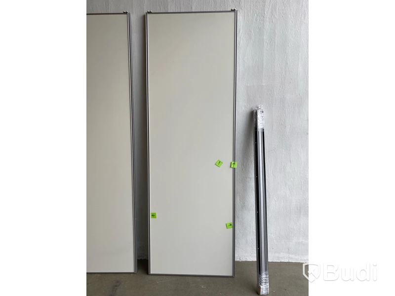 SKJUTDÖRR 1530X2355MM VIT 2-PACK