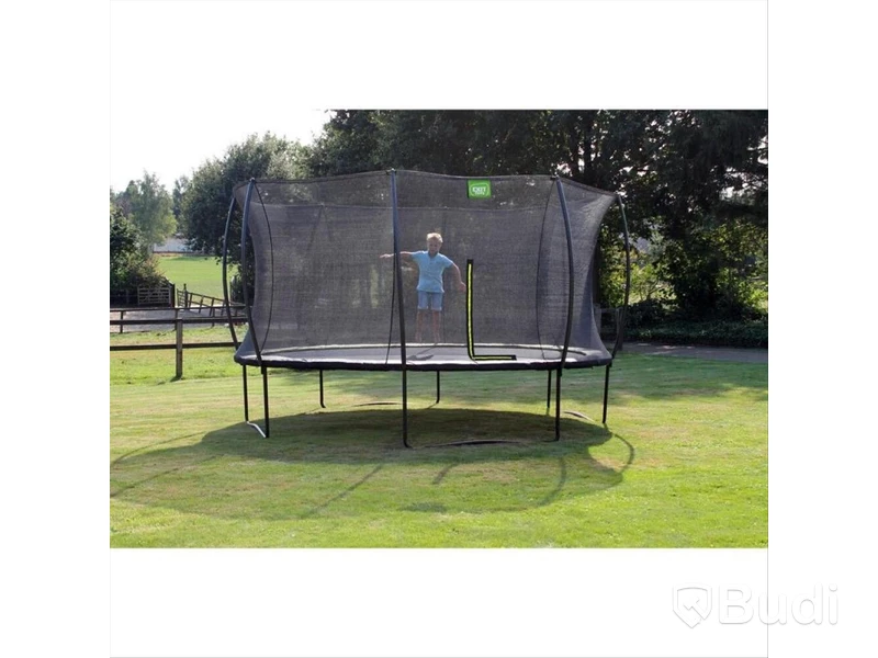 STUDSMATTA EXIT TOYS SILHOUETTE DIAMETER 427CM / 14FT, SVART