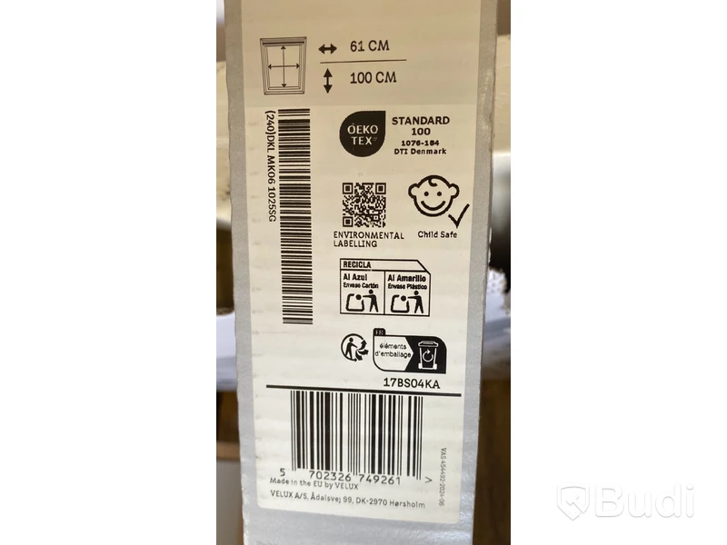 MÖRKLÄGGNINGSGARDIN VELUX VIT 780X1180MM