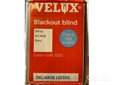 MÖRKLÄGGNINGSGARDIN VELUX VIT 780X1180MM