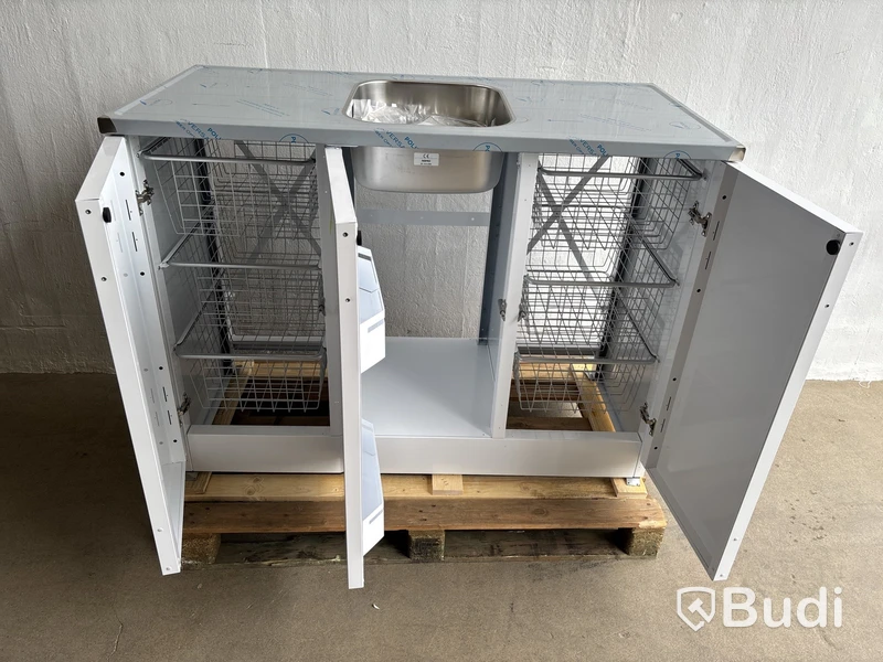 TVÄTTBÄNK NIMO TB 1200 T VIT 120CM