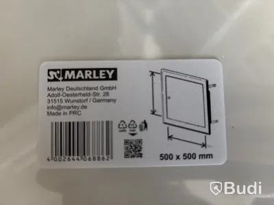 3 st. INSPEKTIONSLUCKA 500X500 SOFTLINE FÖRZINKAD VIT