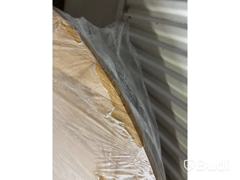 BORDSSKIVA RUSTIK EK OLJAD RUND POSTFORMAD
