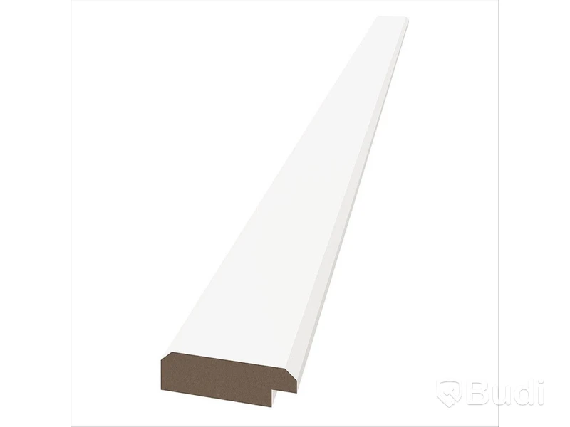 7 st. BRÖSTLIST MOELVEN REGINA MODERN VIT 12X56X2440MM