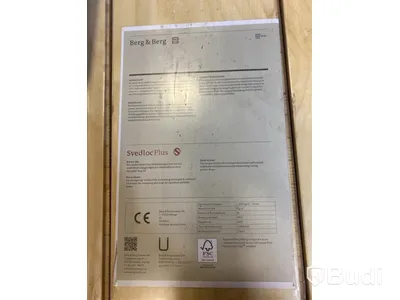 ca 17,04 kvm PARKETTGOLV BERG & BERG EK L SPADER MATTLACK 3-STAV