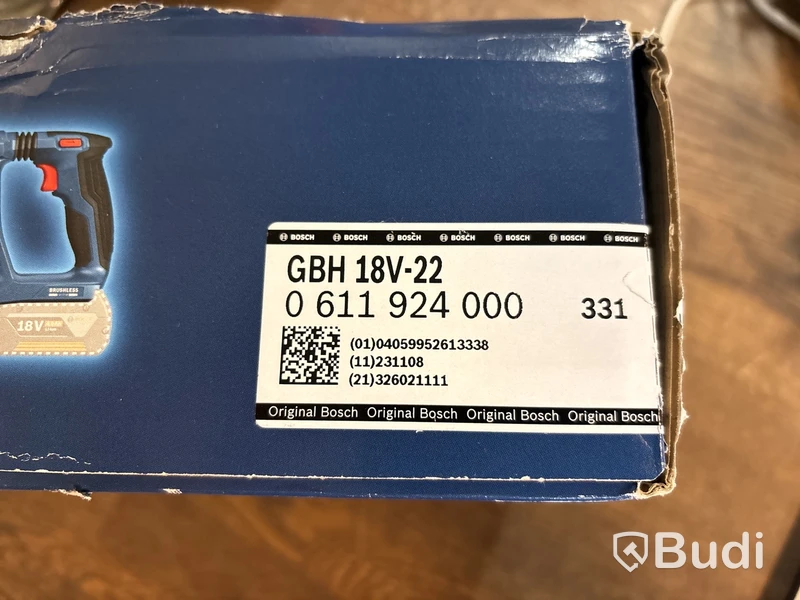 BORRHAMMARE BOSCH PROFESSIONAL GBH 18V
