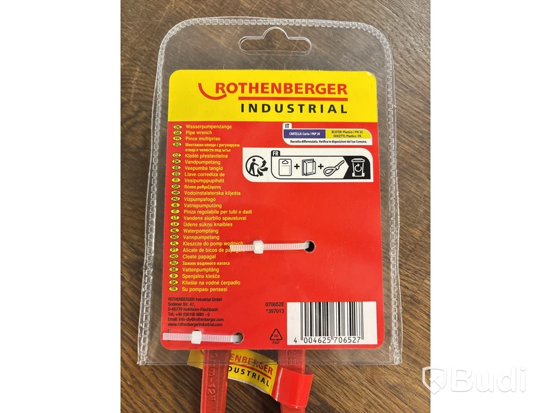 3 st. RÖRTÅNG ROTHENBERGER 300MM