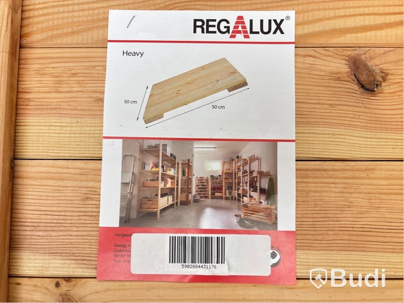 Parti med Hyllplan Regalux, Heavy, Olika sorter