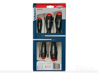 3 st. SKRUVMEJLSELSATS WISENT, BASIC TORX 5-PACK