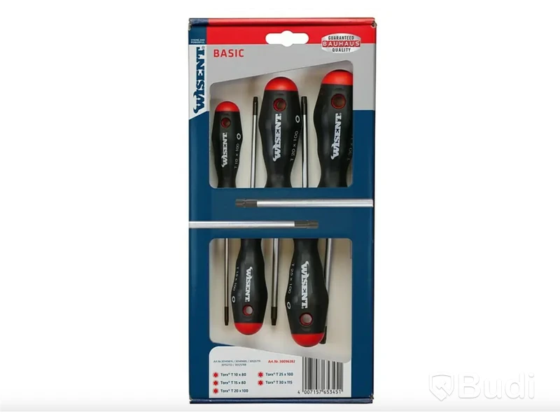 3 st. SKRUVMEJLSELSATS WISENT, BASIC TORX 5-PACK