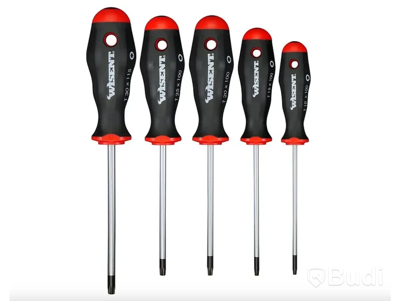 3 st. SKRUVMEJLSELSATS WISENT, BASIC TORX 5-PACK