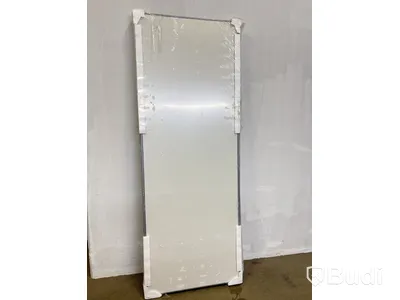 SKJUTDÖRR OPTIMUM, 2500X1800 MM, VIT/GRÅ, 2-PACK