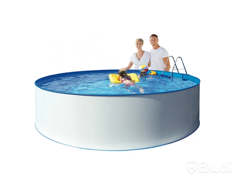 FRISTÅENDE POOL SWIM & FUN, KRETA FAMILY POOL, RUND Ø460 x 90 cm, 13.500 liter