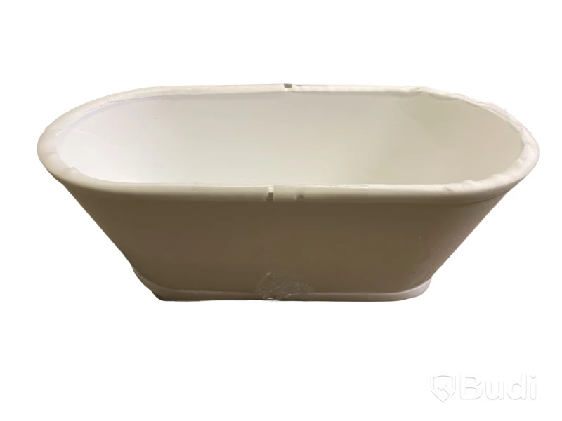 BADKAR RIVA EMMA FRISTÅENDE 160CM VIT