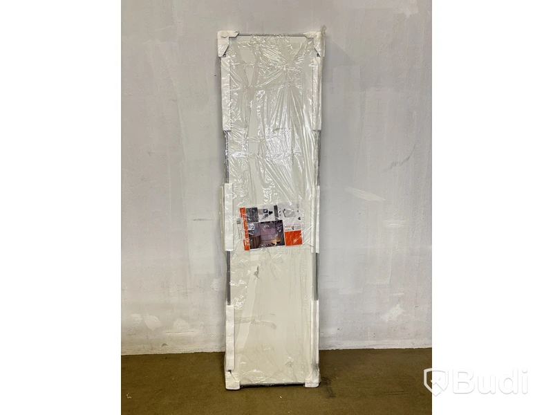 SKJUTDÖRR REGALUX, 1200X2355MM, VIT/LJUSGRÅ, 2-PACK