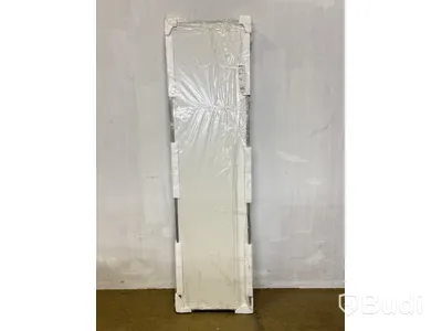 SKJUTDÖRR REGALUX, 1200X2355MM, VIT/LJUSGRÅ, 2-PACK