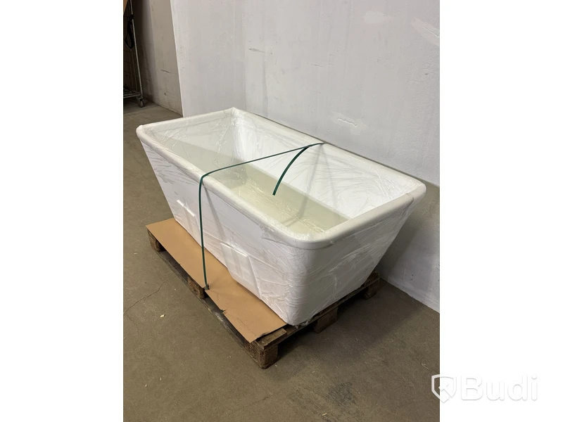 BADKAR NORTIQ, FRISTÅENDE K59 150CM VIT