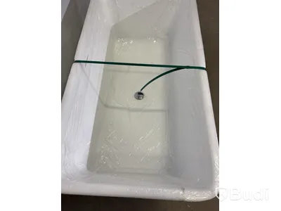 BADKAR NORTIQ, FRISTÅENDE K59 150CM VIT