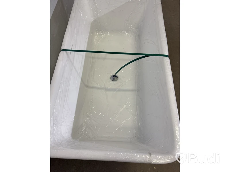 BADKAR NORTIQ, FRISTÅENDE K59 150CM VIT