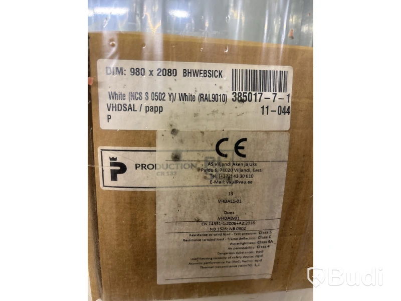 ALTANDÖRR SOLID ELEMENTS VHDSAL ALUMINIUM 10X21/13 HÖGER