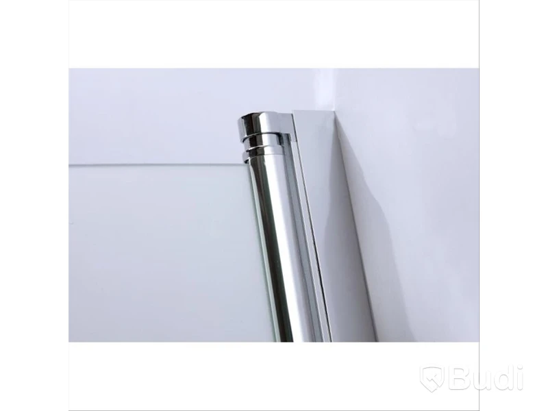 DUSCHHÖRNA NORTIQ ANHOLT RUND FROSTAT GLAS 90X90CM
