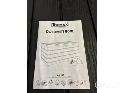 DYNBOX TOOMAX DOLOMITI 500L ANTRACIT