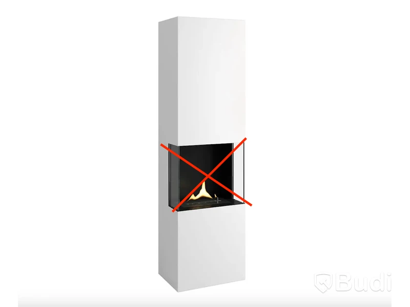 HÖLJ TILL KAMIN TENDERFLAME INDIE 180 VIT