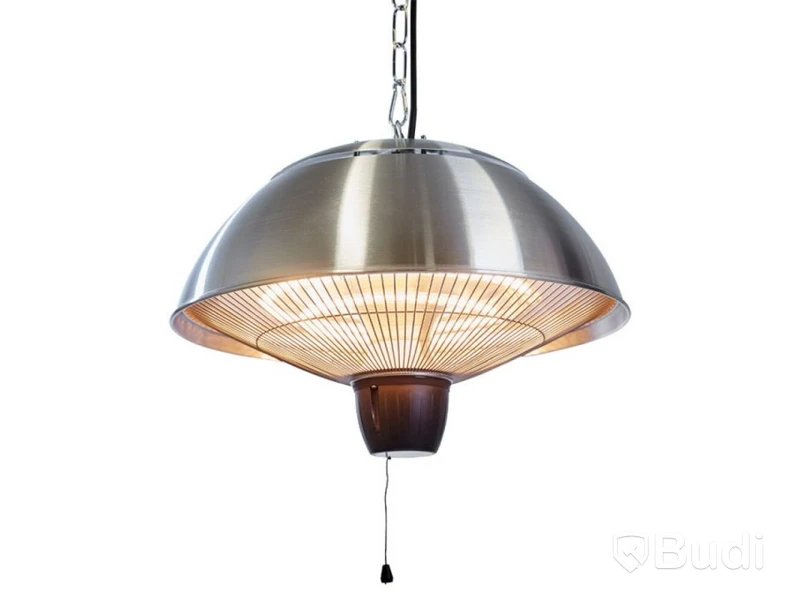 TERRASSVÄRMARE HORTUS 600/1500W SILVER