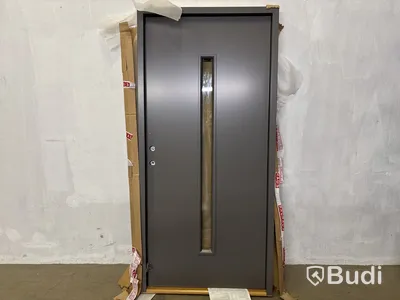 YTTERDÖRR SOLID ELEMENTS VÄXJÖ M10X21 VÄNSTER ANTRACIT