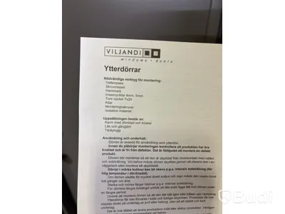 YTTERDÖRR SOLID ELEMENTS VÄXJÖ M10X21 VÄNSTER ANTRACIT