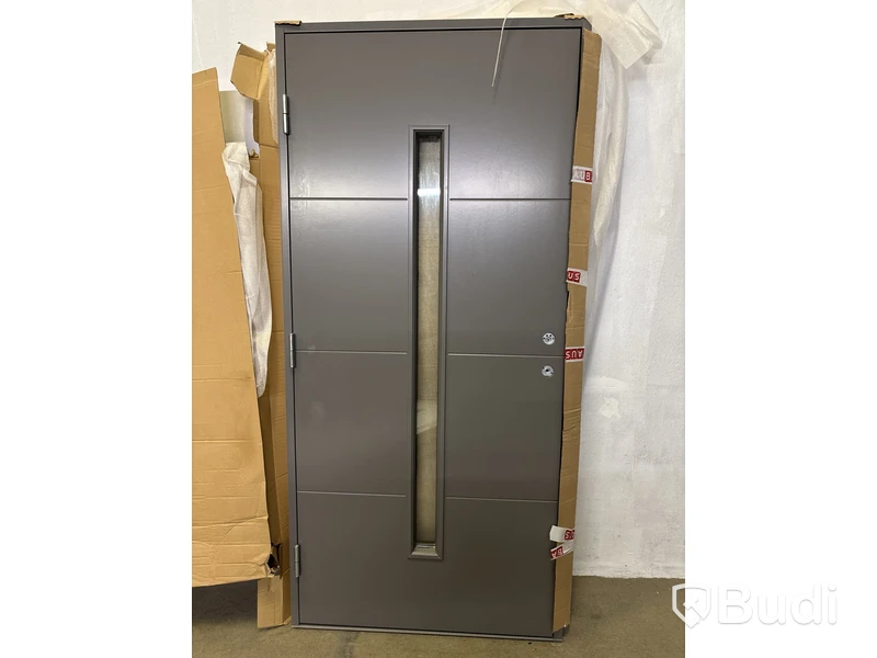 YTTERDÖRR SOLID ELEMENTS VÄXJÖ M10X21 VÄNSTER ANTRACIT