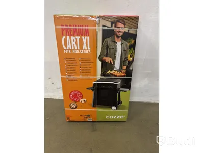 Grillvagn med sidobord Cozze, Premium XL, passar till 800-serien