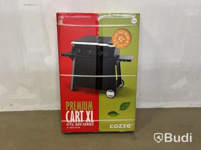 Grillvagn med sidobord Cozze, Premium XL, passar till 800-serien