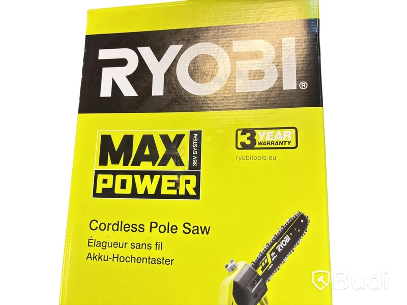 (NEW) Ryobi Pole Saw, Max Power RY36PP25A-0
