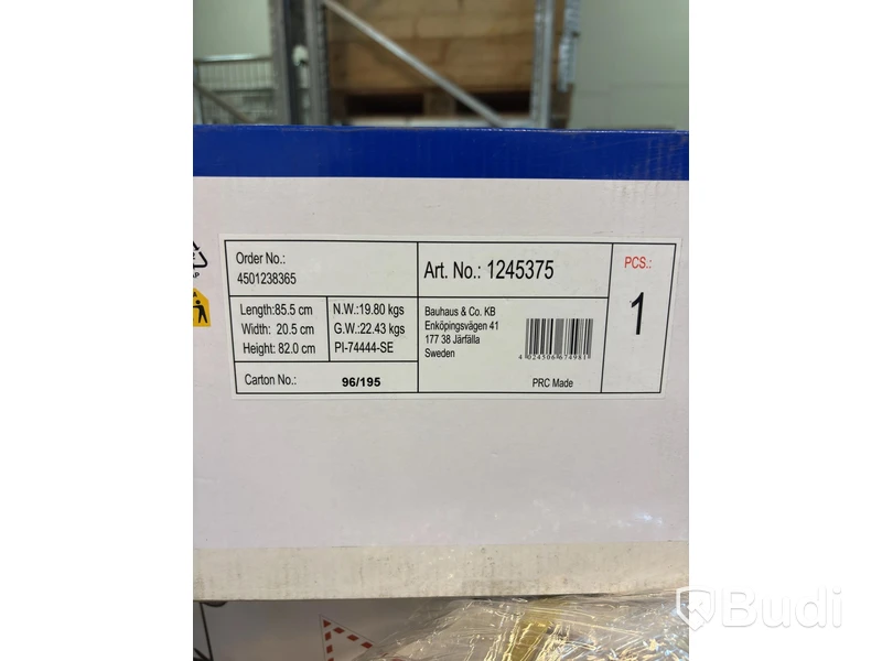 NY) Golvfläkt Voltomat, 81cm 125W