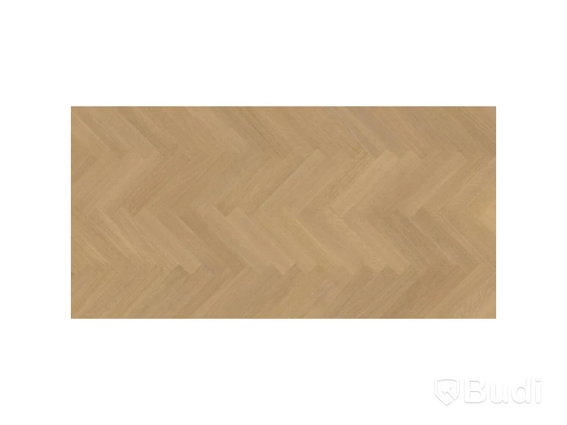 (NEW) 10 packs of Lignum herringbone parquet, Oak Caridea, total approx. 4.523 m²