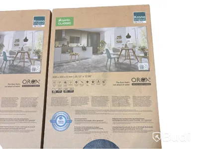 (NEW) 2 packs of O.R.C.A. stone slabs, 638 x 330 x 8 mm, approx. 4.64 m b2 total