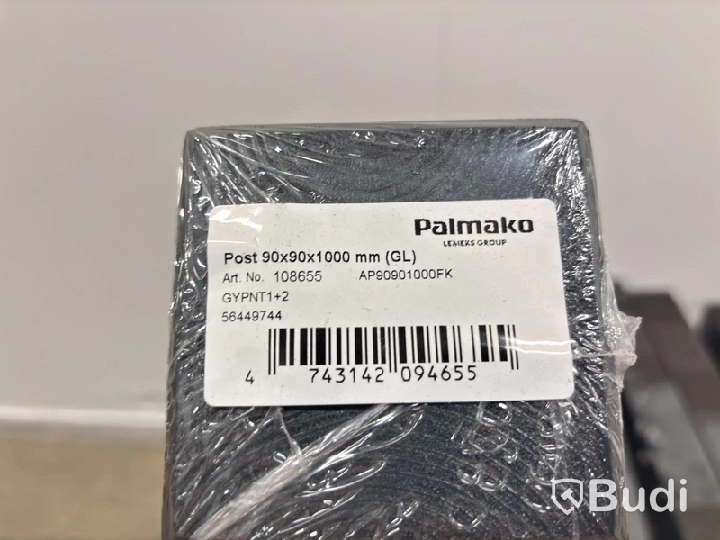 Parti med Stolpar Palmako, limträ 90x90x1000mm