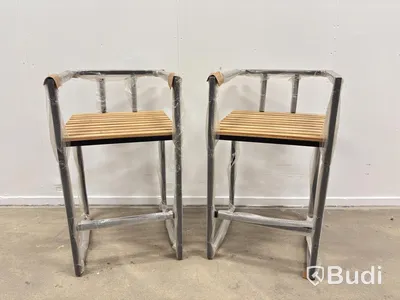 (NEW) 2 Bar Stools, Sensum Eksjö