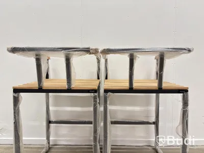 (NEW) 2 Bar Stools, Sensum Eksjö