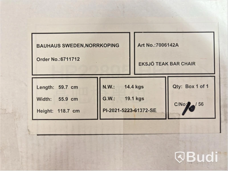 (NEW) 2 Bar Stools, Sensum Eksjö