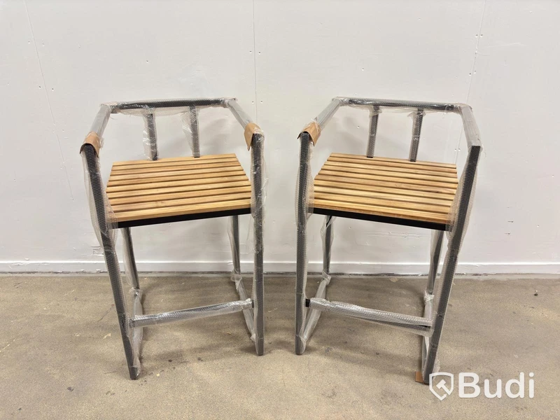(NEW) 2 Bar Stools, Sensum Eksjö