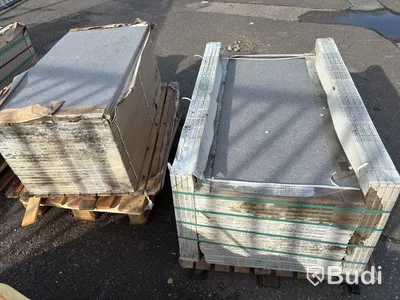 (NEW) Lot of Fortessa Montorfano paving slabs, light grey, 60x120 cm, total approx. 43.2 m²