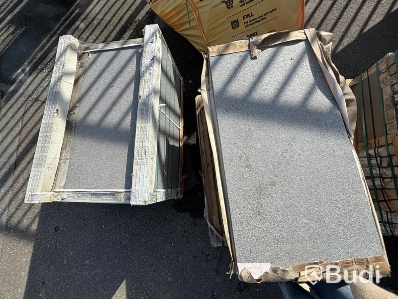 (NEW) Lot of Fortessa Montorfano paving slabs, light grey, 60x120 cm, total approx. 43.2 m²