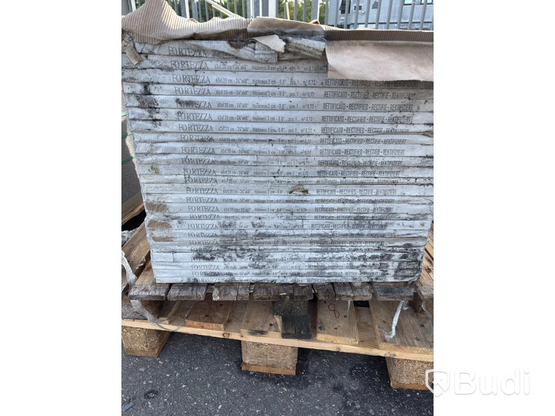 (NEW) Lot of Fortessa Montorfano paving slabs, light grey, 60x120 cm, total approx. 43.2 m²